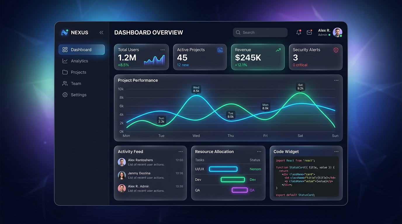 Frontend Website Project Preview